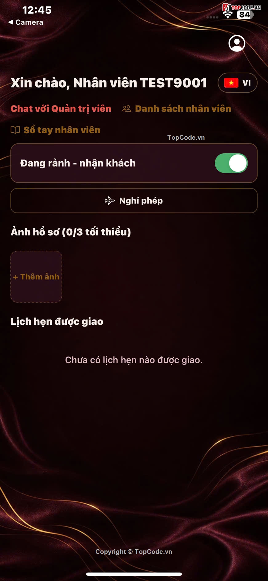 app đặt lịch,source code spa,react native,firebase,quản lý spa